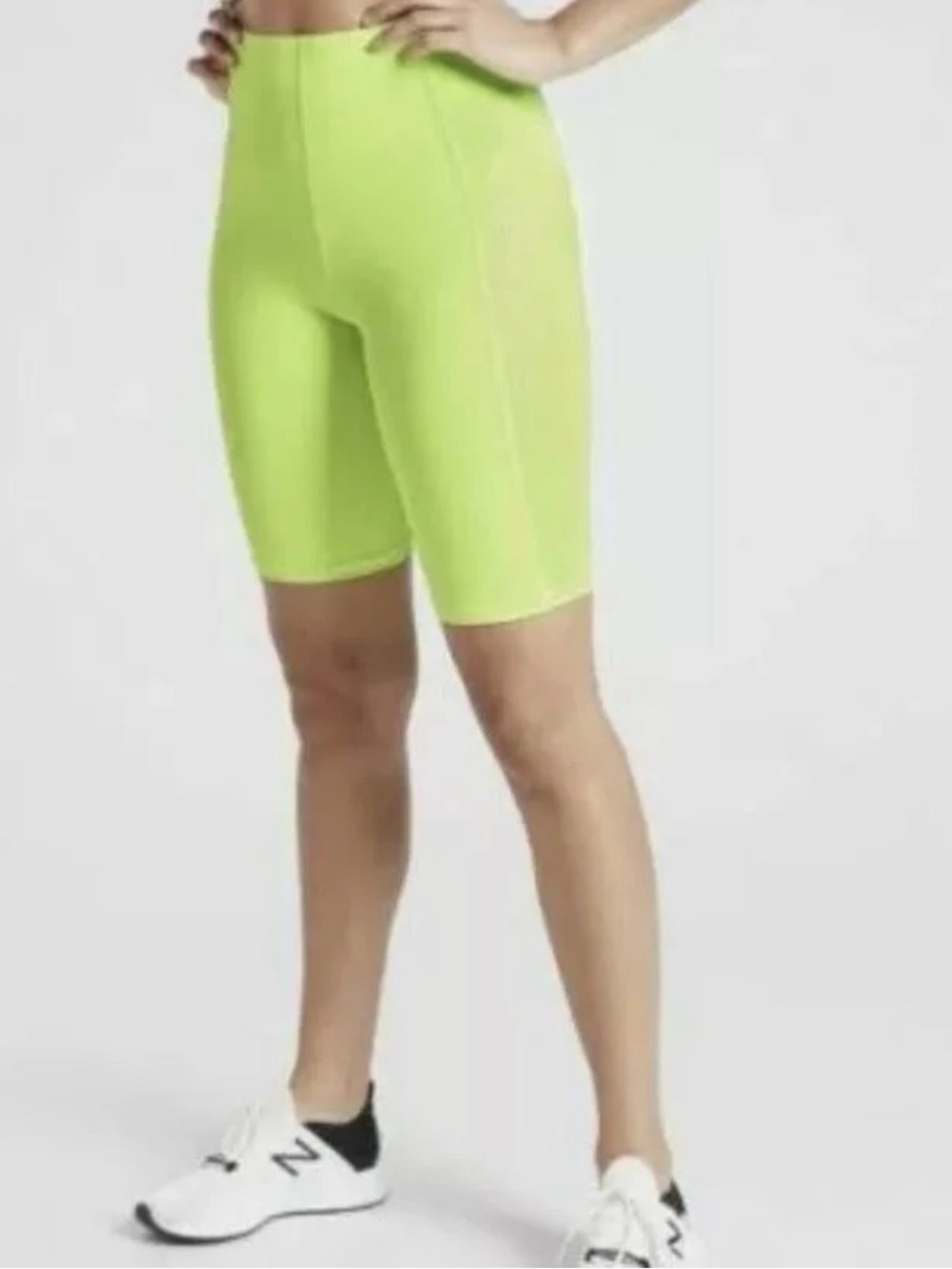 Athleta Stay Fly 9” Reflective Compression High Rise Bike Short